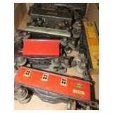 LIONEL MODEL TRAIN CARS & ENGINE