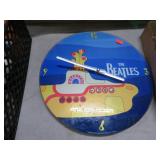THE BEATLES YELLOW SUBMARINE CLOCK