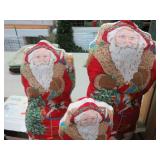 FATHER CHRISTMAS PILLOW FIGURES