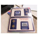 COMMEMORATIVE COIN & STAMP SETS