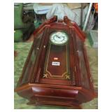 QUARTS CURIO CABINET CLOCK