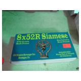 20-- 8 X 52R SIAMESE 170 GR SP AMMO