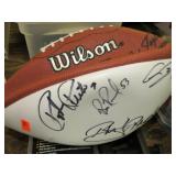 FOOTBALL W/ SIGNATURES