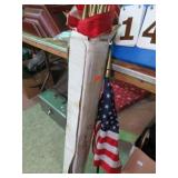 BOX -- AMERICAN FLAGS