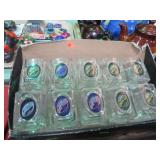 FOOTBALL TEAM SHOT GLASSES