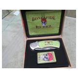 BONEAFIDE REBEL KNIFE & LIGHTER