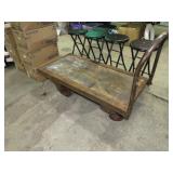 VINTAGE INDUSTRIAL WARE HOUSE CART