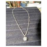 NECKLACE MARKED STERLING SILVER