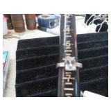 RING W/ STONE MARKED STERLING SILVER - 6 1/4