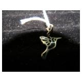 HUMMINGBIRD CHARM MARKED STERLING SILVER