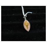 PENDANT MARKED STERLING SILVER