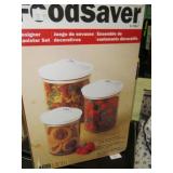 FOODSAVER CONTAINER SET