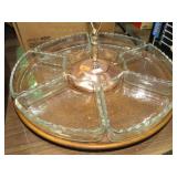 MID CENTURY APPETIZER TRAY