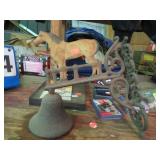 CAST IRON BELL -- NO CLAPPER