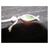 FISH CHARM MARKED STERLING SILVER