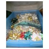 TUB LOT -- CHRISTMAS ORNAMENTS