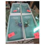 4-- GEMSTONE GUARDIAN ANGEL PENDANTS