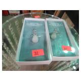 4-- GEMSTONE GUARDIAN ANGEL PENDANTS
