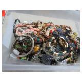 TRAY LOT -- COSTUME JEWELRY