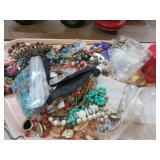 TRAY LOT -- COSTUME JEWELRY