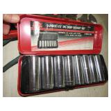 1/2" DRIVE DEEPWELL 6pt SOCKETS 1/2"-15/16"