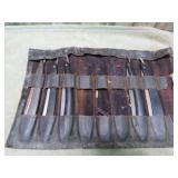 5-- VINTAGE STRAIGHT RAZORS