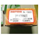 50-- 22 HORNET 45 GR HP AMMO