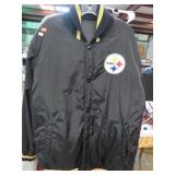 STEELERS FOOTBALL REVERSIBLE COAT -- XXL