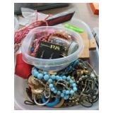 TRAY LOT -- COSTUME JEWELRY