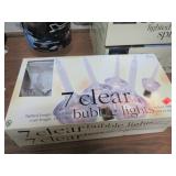 2-- 7pc SETS CHRISTMAS BUBBLER LIGHTS