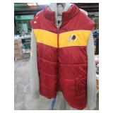 REDSKINS FOOTBALL VEST & HOODIE -- XL
