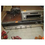 VINTAGE PANASONIC STEREO RECEIVER z& 8 TRACK PLAYR