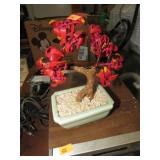 GLASS BONZAI TREE SCULPTURE