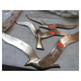 BRASS SEAGULL WALL DECOR