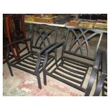 2-- PATIO CHAIR FRAMES -- NO CUSHIONS