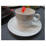 IRONSTONE CUP & SAUCER