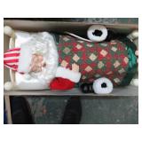 ANIMATED SLEEPING SANTA CLAUS