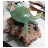 JOHN L PERRY SEA TURTLE SCULPTURE