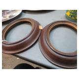 2-- WOODEN PICTURE FRAMES
