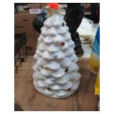 CERAMIC CHRISTMAS TREE COOKIE JAR