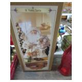 16" FABRIC SANTA CLAUS FIGURE