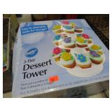 3 TIER CUPCAKE TOWER