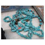 TURQUOISE & TIGER EYE NECKLACE