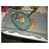 TOLEWARE TRAY & CRUMB CATCHER