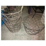 3-- LARGE WIRE BASKETS