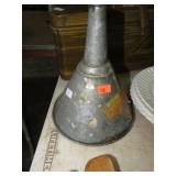 VINTAGE GALVANIZED FUNNEL
