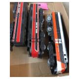 MARX MODEL TRAIN ENGINE & CARS