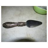 SERVING KNIFE W/ STERLING SILVER HANDLE
