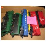 NEW LIONEL 027 MODEL TRAI ENGINE & CARS
