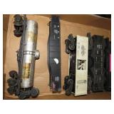 LIONEL POST WAR MODEL TRAIN CARS